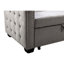 Canapé modulaire 77 po avec rangement et canapé-lit réversible gris de 77 po