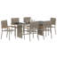 6 - Person Patio Dining Set Rectangular Table-1920473899