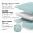 Southshore Fine Linens Vilano Oversized Quilt Set, Double-Brushed Microfiber Lightweight Quilted Bedding and 2 Pillow Shams, Full/Queen, Sky Blue-1001114982-1001114977
