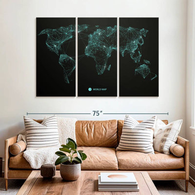 Aliaz Network Connection World Map