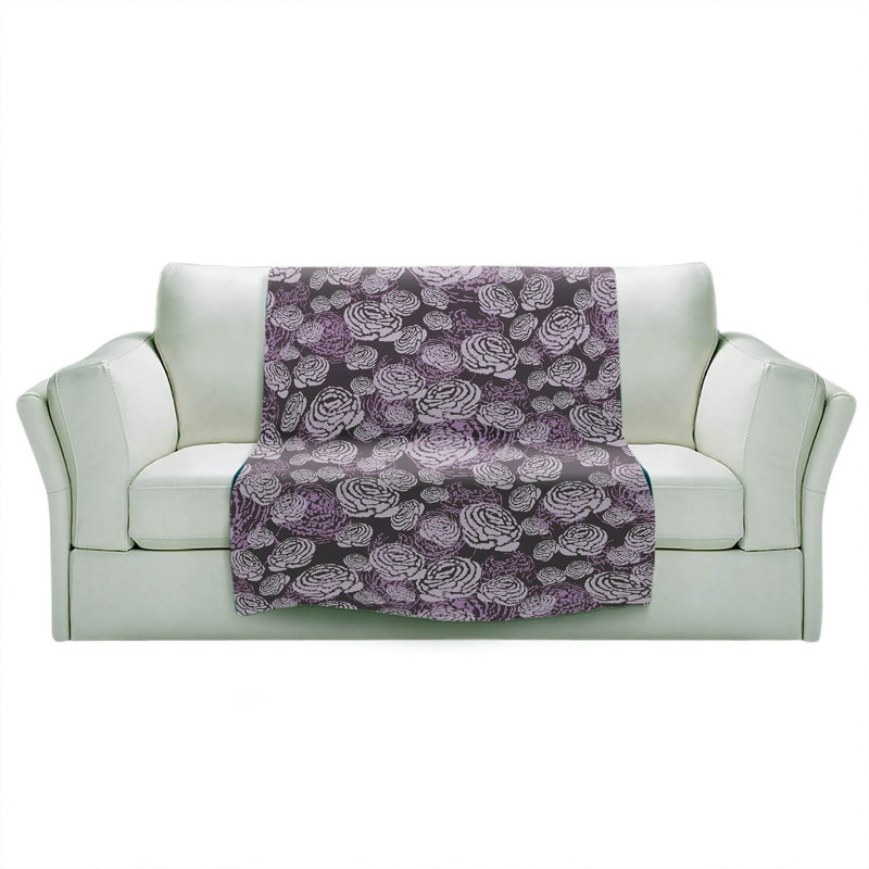  Couverture fleur, 51 po x 60 po