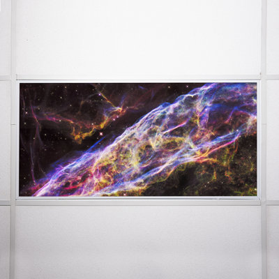Octo Lights - Fluorescent Light Covers - Flexible Decorative Light Diffuser Panels - Astronomy - For Classrooms And Offices - Astronomy 019