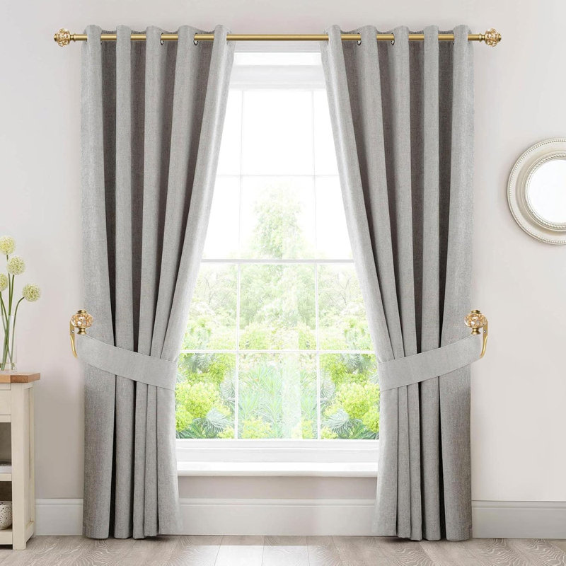 Embrasses décoratives pour rideaux (paquet de 2/1 paire)