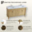Ensemble de meuble-lavabo double 60 po Lexington-963995177-963995173