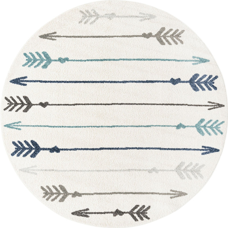 Indoor Rug, Round 7'10"
