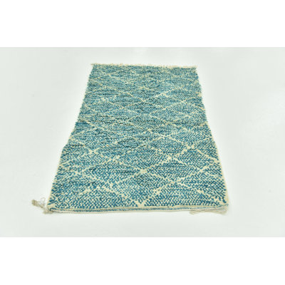 Tapis bleu Julian