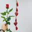 6-Piece Heart Bell Pendant