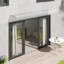 17 Stories 33cm D PET Cover Retractable Door / Window Awning-1936232716