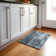 Premium Machine Washable Cerrito AMF567 Teal Rug