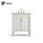 Lexington 30'' Single Bathroom Vanity with Engineered Marble Top-261471735