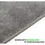 Tapis personnalisé de couleur unie gris à poils moyens antidérapant-515999909