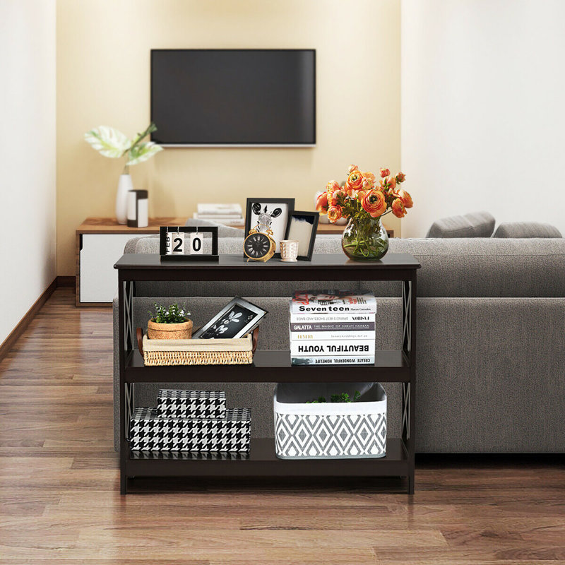 39.5'' Console Table, Espresso