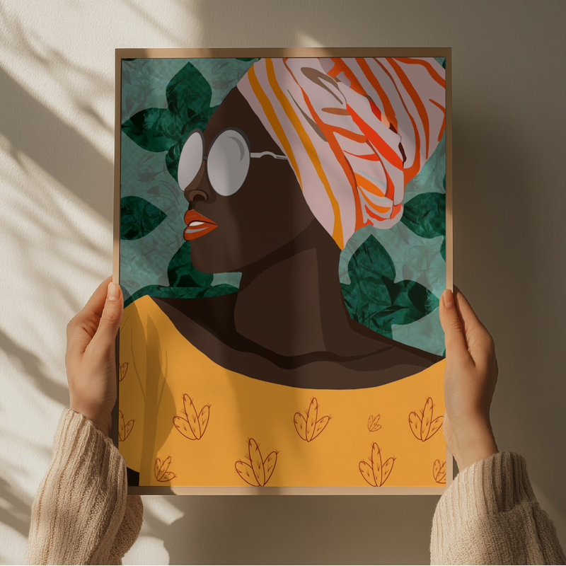 Ratio Print By Bohonewart Copy, 91.44 cm H x 60.96 cm W