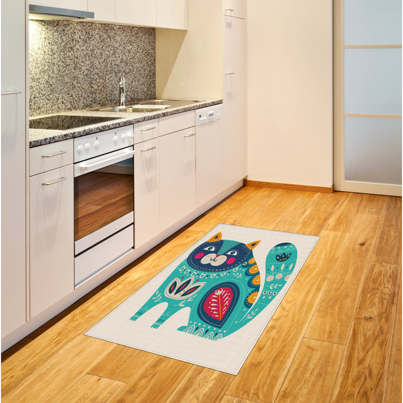 Animal High Density Long Fiber Poly Threads Decorative Area Rug Carpet, Rectangle 2'7" x 5'