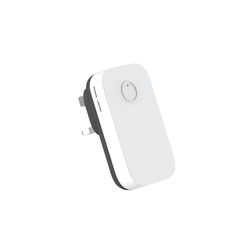 Ener-J Extra Chime for Wireless Kinetic Doorbell UK Plug White 240V