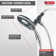 Multi Function Dual Shower Head with In2ition Shower