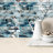 Myst Brick Joint Agate Inspired Polished Glass Wall Mosaic Tile-50667461