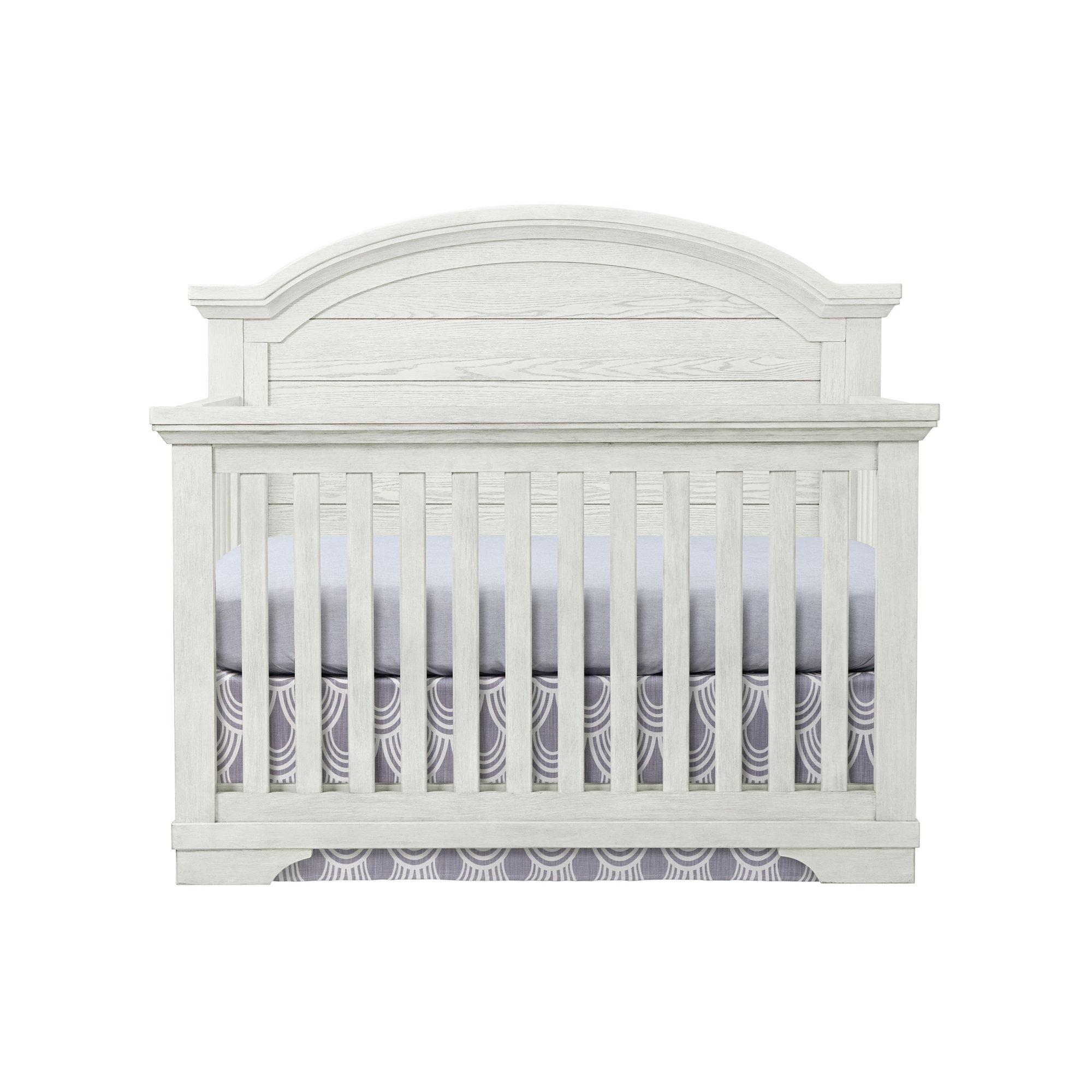 Danbury 4 -in-1 Convertible Crib, White Dove