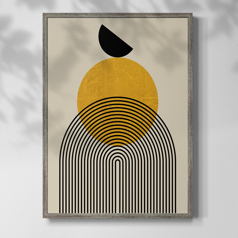 Golden Arches Framed Print - Solid Wood, 11" H x 9" W