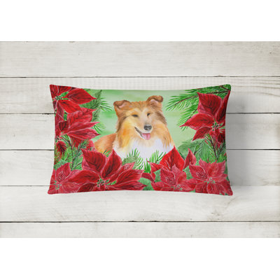 Floral Outdoor Throw Pillow