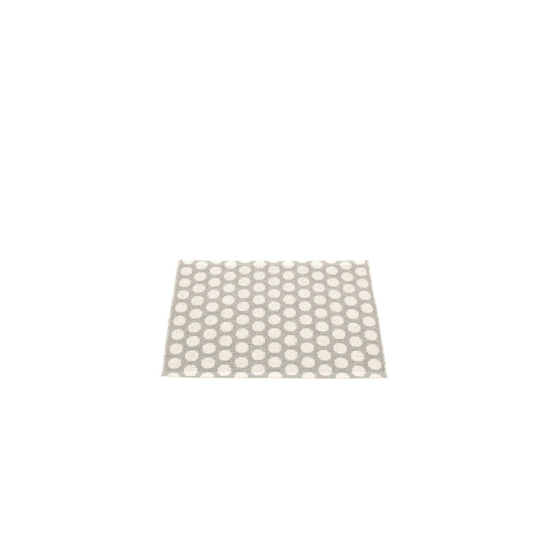 Bob Polka Dots Area Rug in Gray/Beige, Rectangle 1'9" x 2'3"