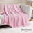 Juicy Couture 60" x 70" Embossed Plush Throw Blankets-122531639