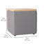 Repose-pieds carré Pro Series-104508299