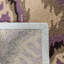 Tapis mauve / beige crocheté à la main d'intérieur / extérieur Puri-19262995