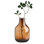 Vase de table en verre soufflé à la main 8 "Aquista