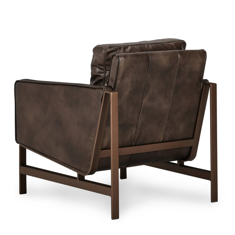 Chad Club Chair, Brown