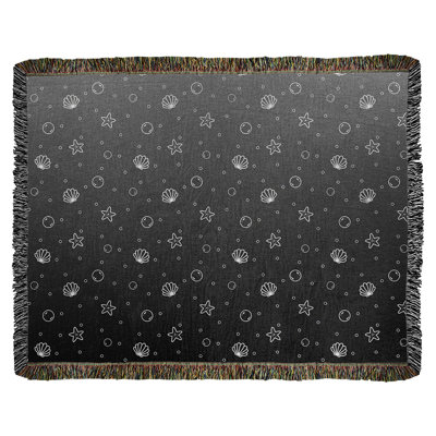 Couverture en coton tissé Katelyn Elizabeth