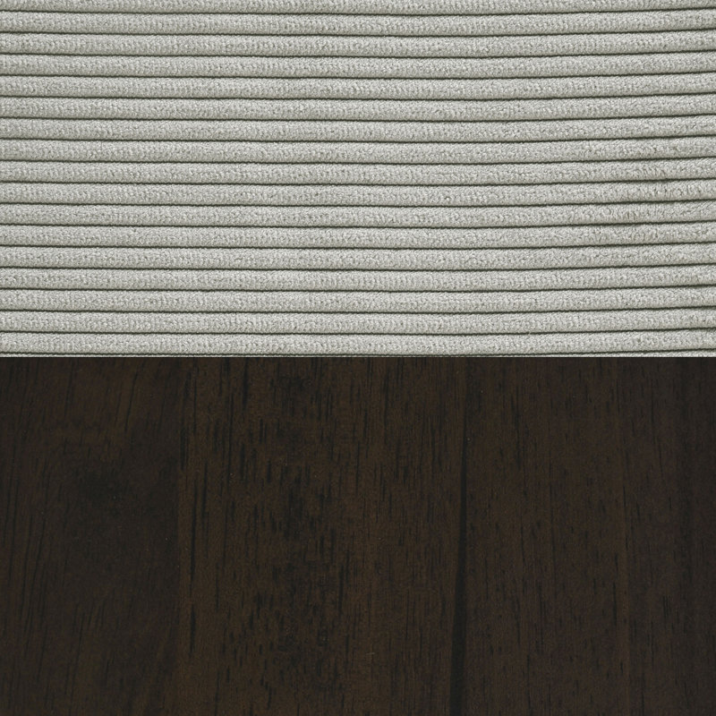 Ensemble de canapé 3 pièces avec accoudoirs rembourrés, Gris