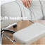 Chaise de bureau pivotante et ergonomique, chaise de bureau en cuir à haut dossier avec appui-tête lombaire, fauteuil Boss confortable et sédentaire, chaise d'ordinateur inclinable à 155 ° (couleur: gris)-1080819594