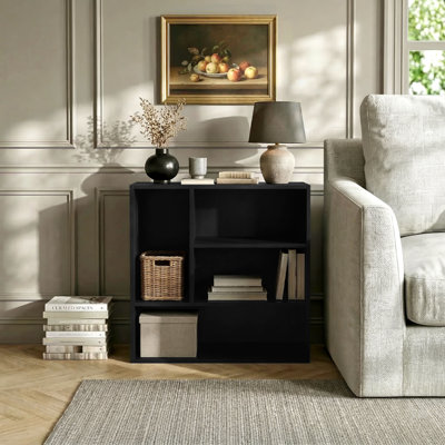 Breayla Wood Cube Storage Bookcase