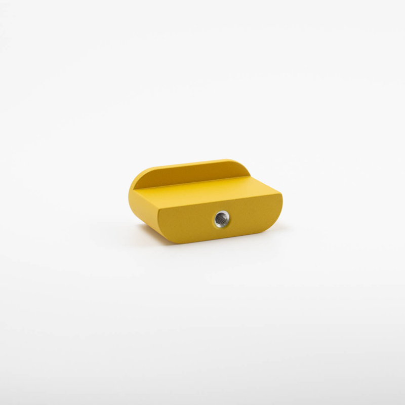 1.75" Oval Knob, Sunflower (Yellow)