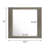 Dresser Mirror Grey Oak