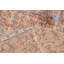 Tapis rétro, tapis décoratifs 4,5 po x 4,7 pi, tapis moderne, tapis Oushak, tapis orange, tapis turc