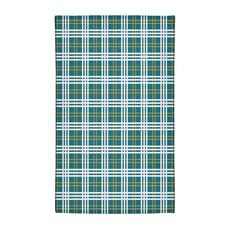Plaid Indoor Rug, Rectangle 2' x 3'