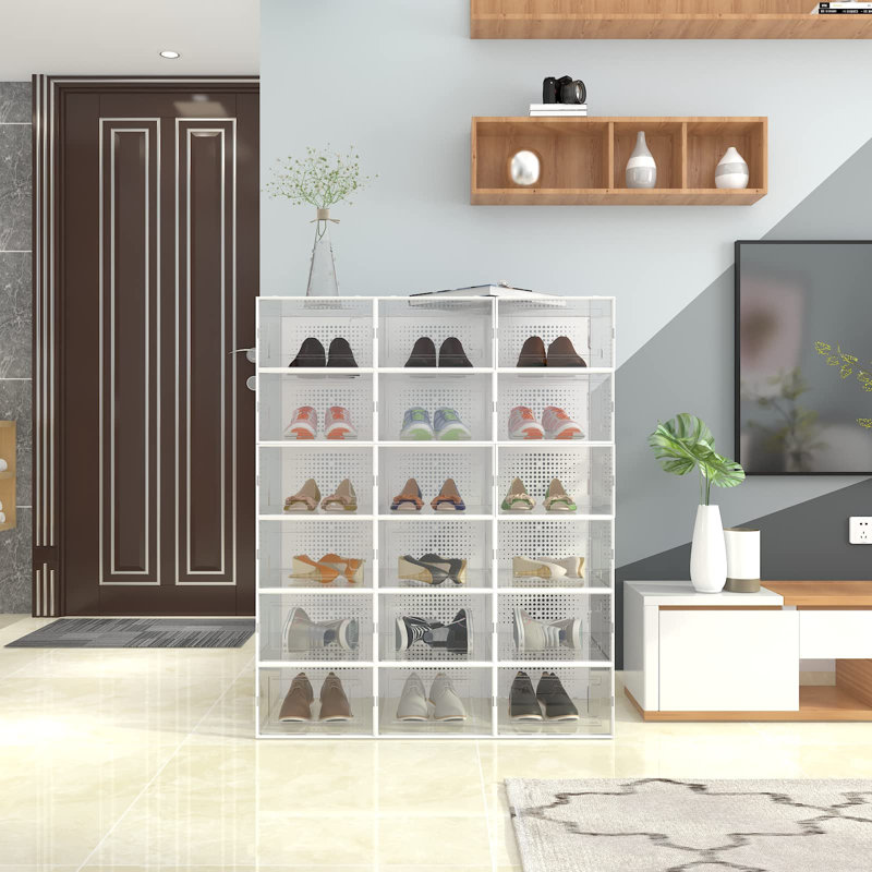 18 Stackable Shoe Storage Box