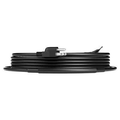 Self-Regulating Pipe Heating Cable, 24FT 5W/FT Heat Tape for Pipes, Roof Snow Melting De-icing, Gutter and Pipe Freeze Protection