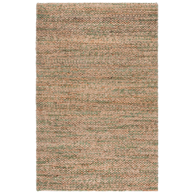 Natural Fiber Couture 111 Hand Woven 80% Jute; 20% Cotton Abstract Rug, Rectangle 3' x 5'