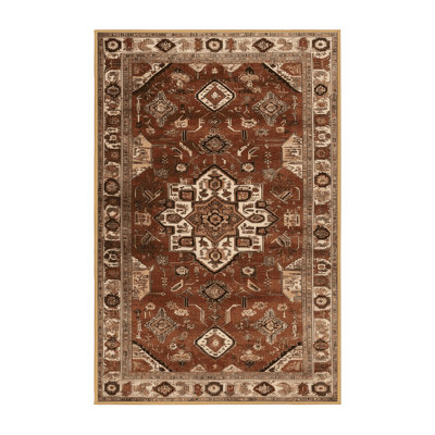 Tapis brun lavable à la machine
