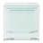 vidaXL Nesting Table Set Set of 3 Clear Tempered safety glass Small