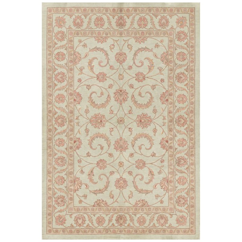 Tapis Epidote traditionnel à motif floral intégral or ivoire beige rose antidérapant à poils courts pour intérieur et extérieur, adapté aux animaux de compagnie, salon, chambre, salle à manger, entrée, couloir, bureau, lavable