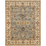 Antiquity Hand-Tufted Blue / Ivory Area Rug