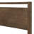 Solid Wood Bed King With Pearlized Finish Headboard & Footboard, Dark Brown-306168740-306168741
