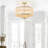 Alusine 6 - Light Dimmable Candle Style Classic / Traditional Rattan Chandelier