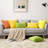  Set of 2 Throw Pillow Covers With Inserts– 18"x18" Decorative Throw Pillow Full Set-1480075127