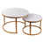 White Top/Gold Base