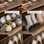 16 Pair Flip Down Shoe Storage